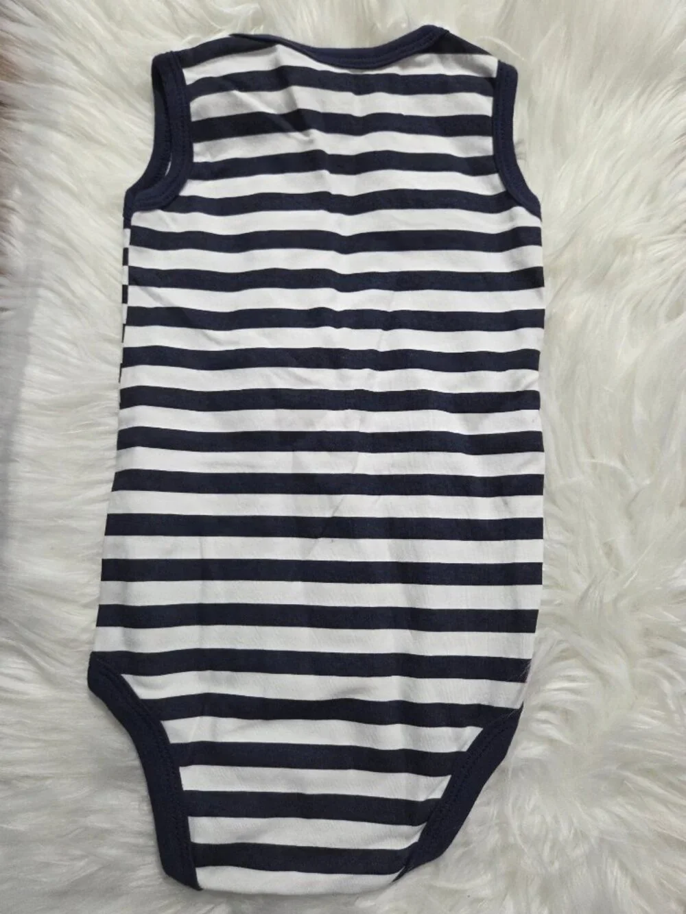 Hudson Baby Striped Bodysuit